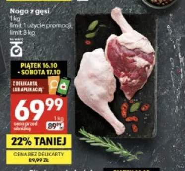 Noga z gęsi