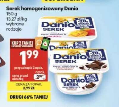 Serek homogenizowany Danio