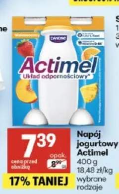Napój jogurtowy Actimel