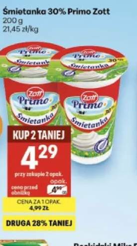 Śmietanka Primo Zott 30%