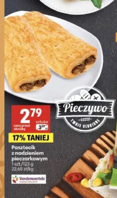 Pasztecik z nadzieniem pieczarkowym Twoje Ulubione