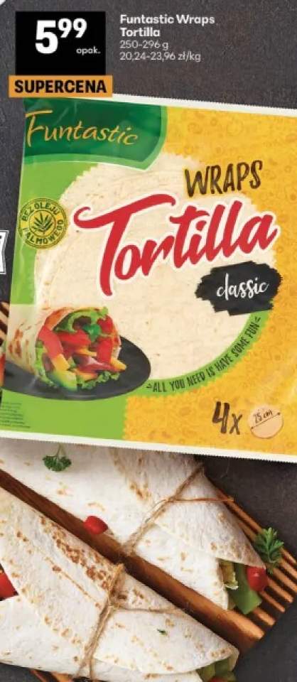 Tortilla wraps Funtastic