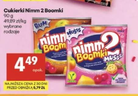 Cukierki Nimm 2 Boomki Musss +1 wariant