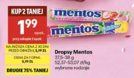 Dropsy Mentos Strawberry Mix +1 wariant