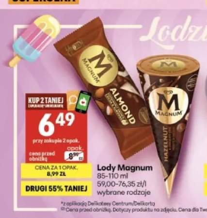 Lody Magnum Hazelnut +1 wariant