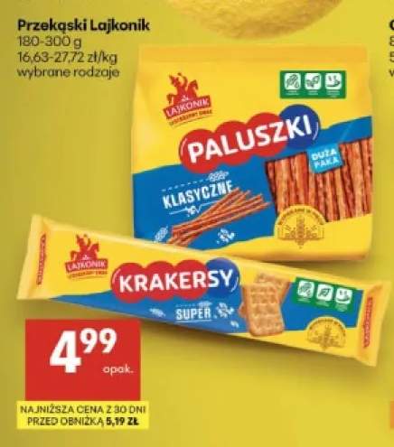 Paluszki klasyczne Lajkonik +1 wariant