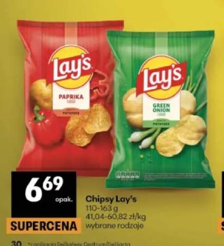 Chipsy Lay's Paprika +1 wariant