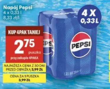 Napój gazowany Pepsi 4-pak