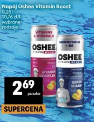 Napój Oshee Vitamin Boost Vitamins & Minerals +1 wariant