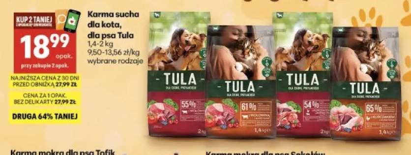 Karma sucha dla kota Tula +1 wariant