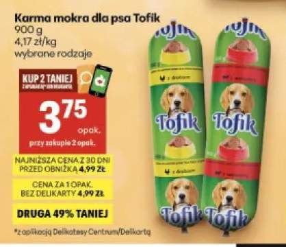 Karma mokra dla psa Tofik