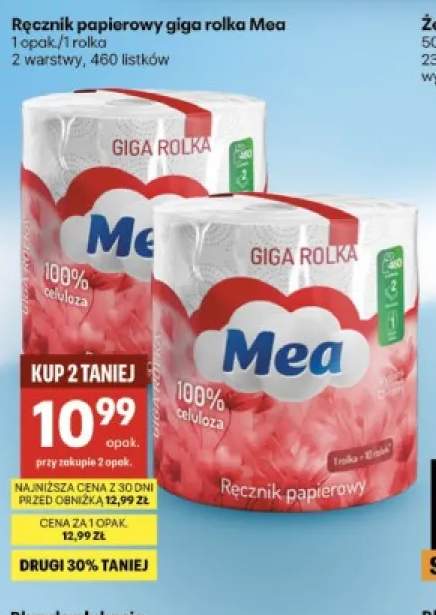 Ręcznik papierowy giga rolka Mea