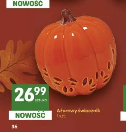 Ażurowy świecznik