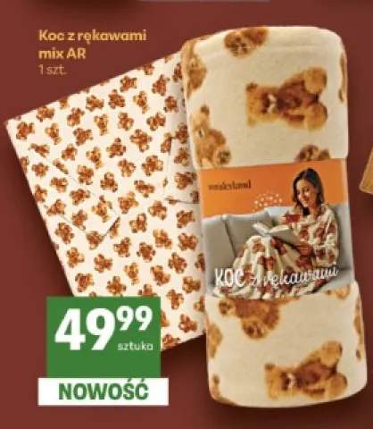 Koc z rękawami Wonderland