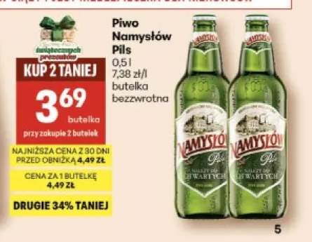 Piwo Namysłów Pils