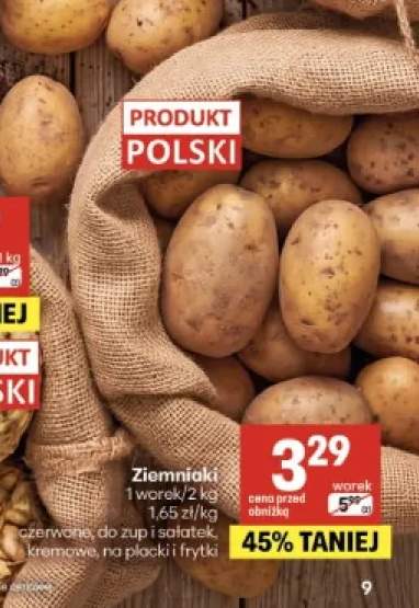 Ziemniaki czerwone do zup i sałatek +1 wariant
