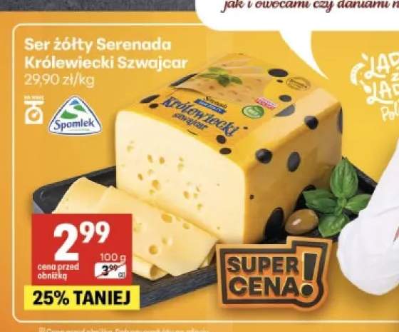 Ser żółty Serenada Królewiecki Szwajcar