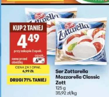 Ser Zottarella Mozzarella Classic Zott