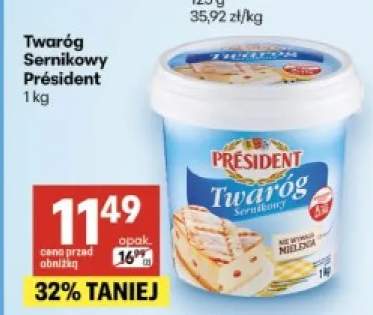 Twaróg Sernikowy Président