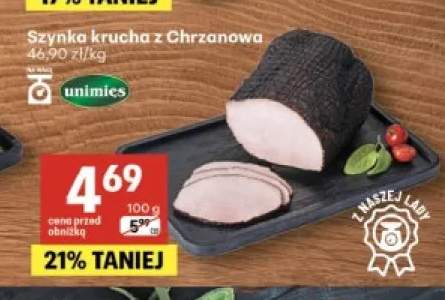 Szynka krucha z Chrzanowa Unimięs