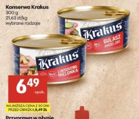 Konserwa Krakus luksusowa mielonka +1 wariant