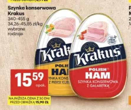 Szynka konserwowa Krakus z piersi kurczaka +1 wariant