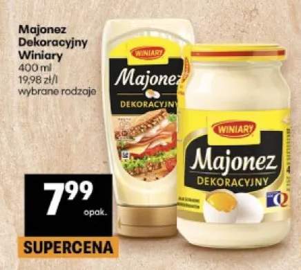 Majonez Dekoracyjny Winiary