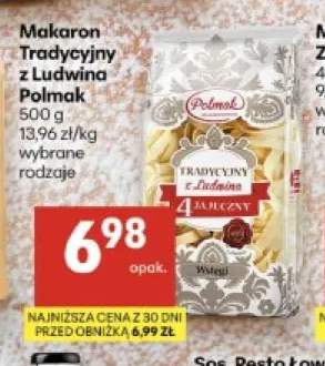 Makaron Tradycyjny z Ludwina Polmak