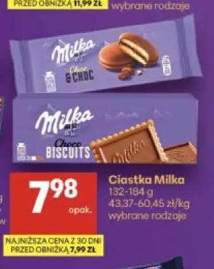 Ciastka Milka