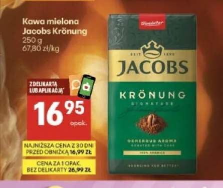 Kawa mielona Jacobs Krönung