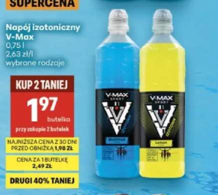 Napój izotoniczny V-Max multifruit +1 wariant