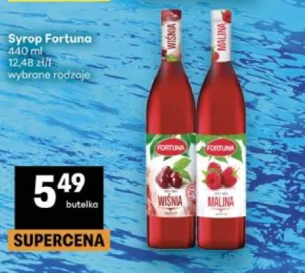 Syrop Fortuna wiśnia +1 wariant