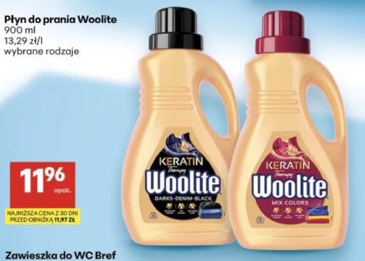 Płyn do prania Woolite Keratin Therapy Darks Denim Black +1 wariant