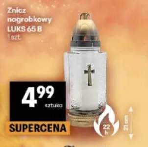 Znicz nagrobkowy Luks 65 B