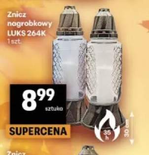 Znicz nagrobkowy Luks 264K