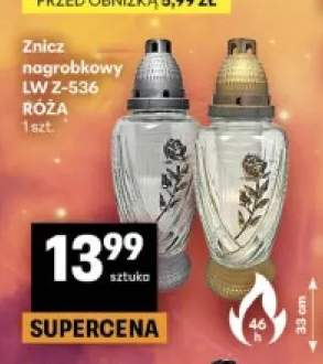 Znicz nagrobkowy Lw Z-536 Róża