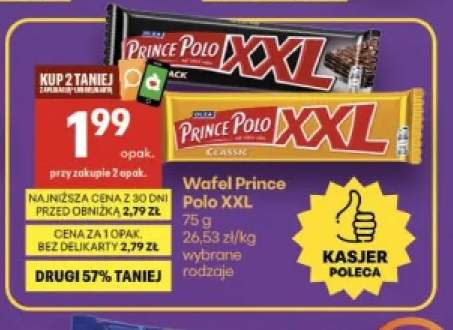 Wafel Prince Polo XXL Black +1 wariant