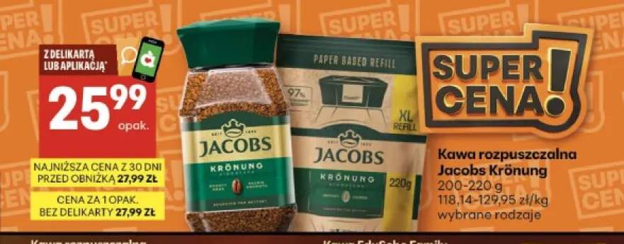 Kawa rozpuszczalna Jacobs Krönung