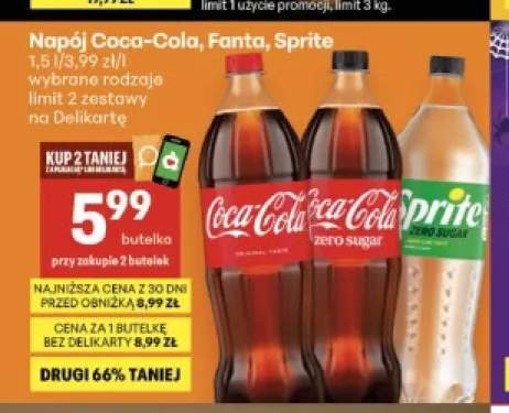 Napój gazowany Coca-Cola +3 warianty