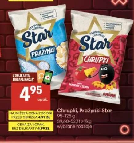Chrupki Star pomidor z serem +1 wariant