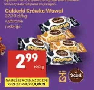 Cukierki krówka Wawel