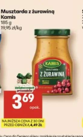 Musztarda z żurawiną Kamis