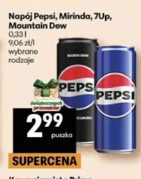 Napój gazowany Pepsi +3 warianty