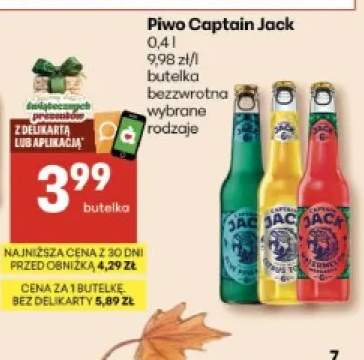 Piwo Captain Jack Blue Potion +2 warianty