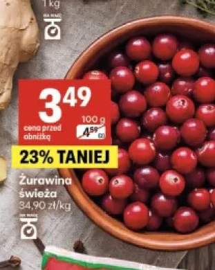 Żurawina świeża