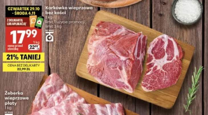 Karkówka wieprzowa bez kości