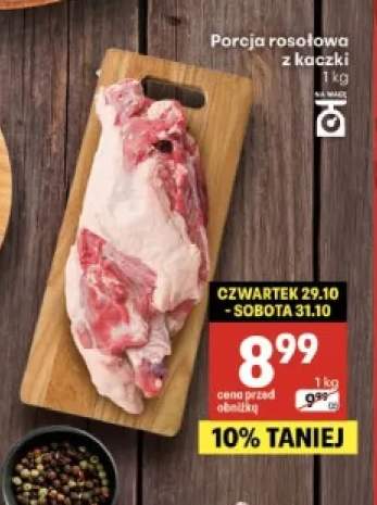 Porcja rosołowa z kaczki