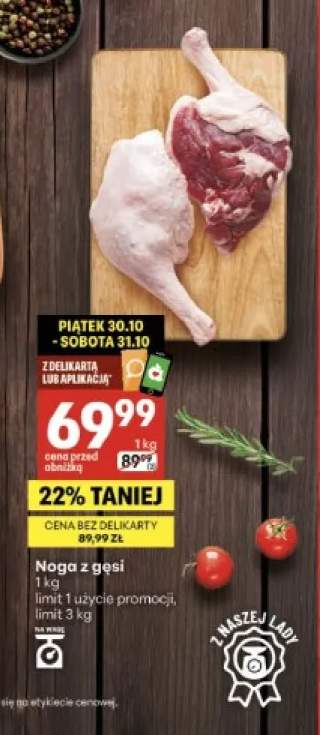 Noga z gęsi