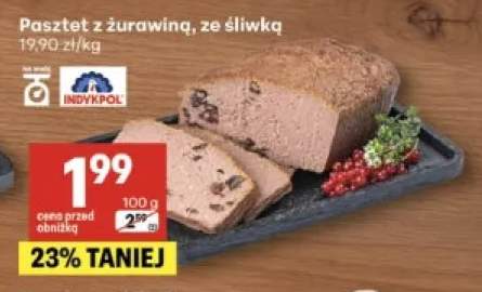 Pasztet z żurawiną Indykpol +1 wariant