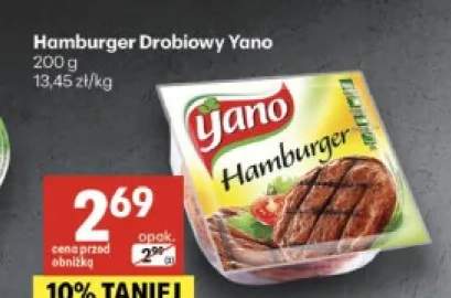 Hamburger drobiowy Yano